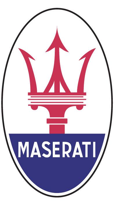 Maserati-tygmärken