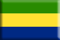 Gabon-flaggor