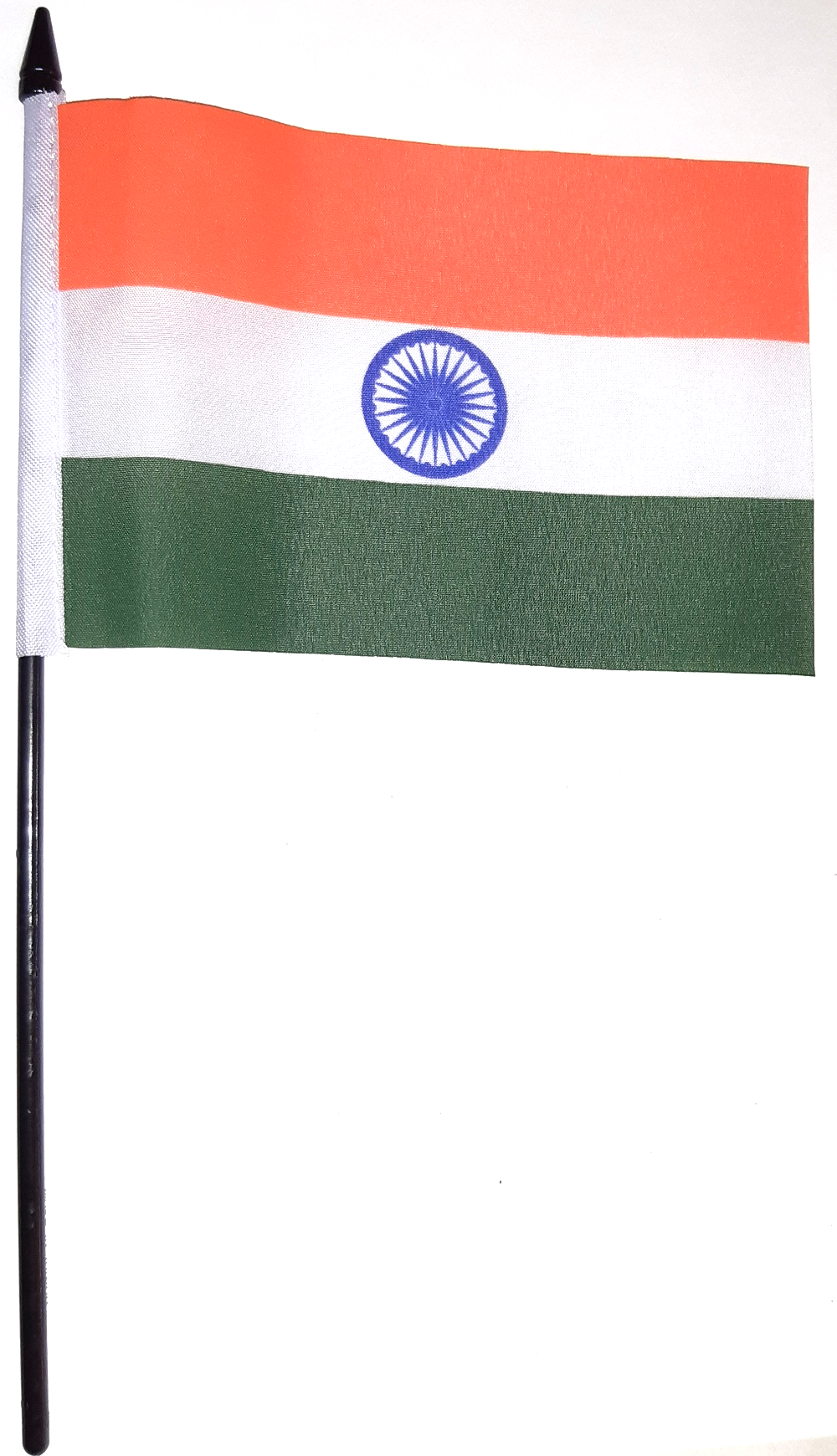 FlagSuperstore Handflagge Indien, 15,2 X 10,2 Cm – Kleine Flagge Für Sport & Feste