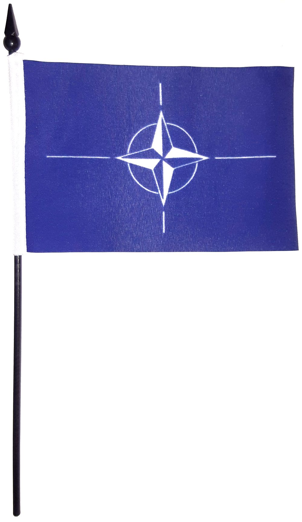 NATO HANDFLAGGA 15X10CM