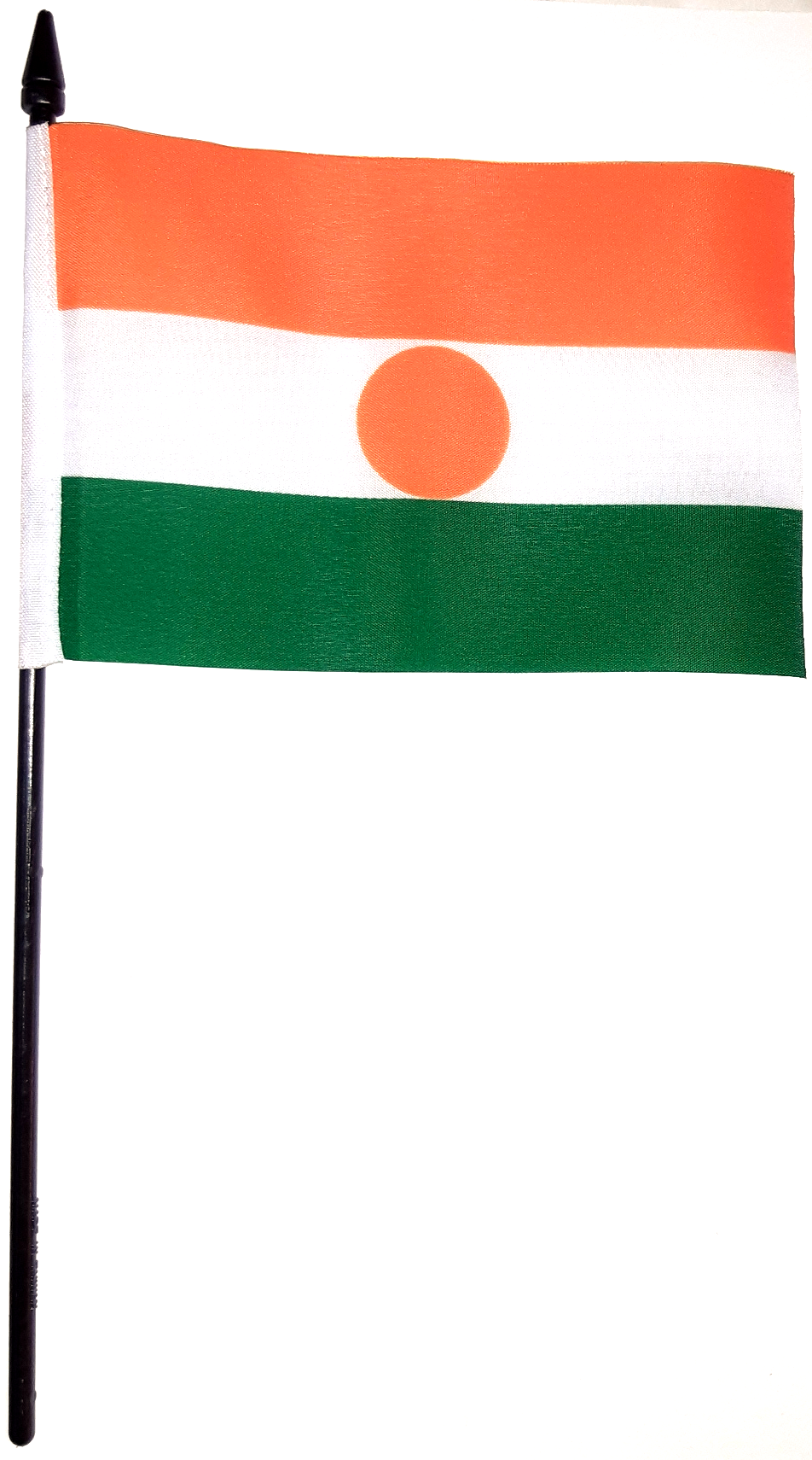 NIGER HANDFLAGGA 15X10CM