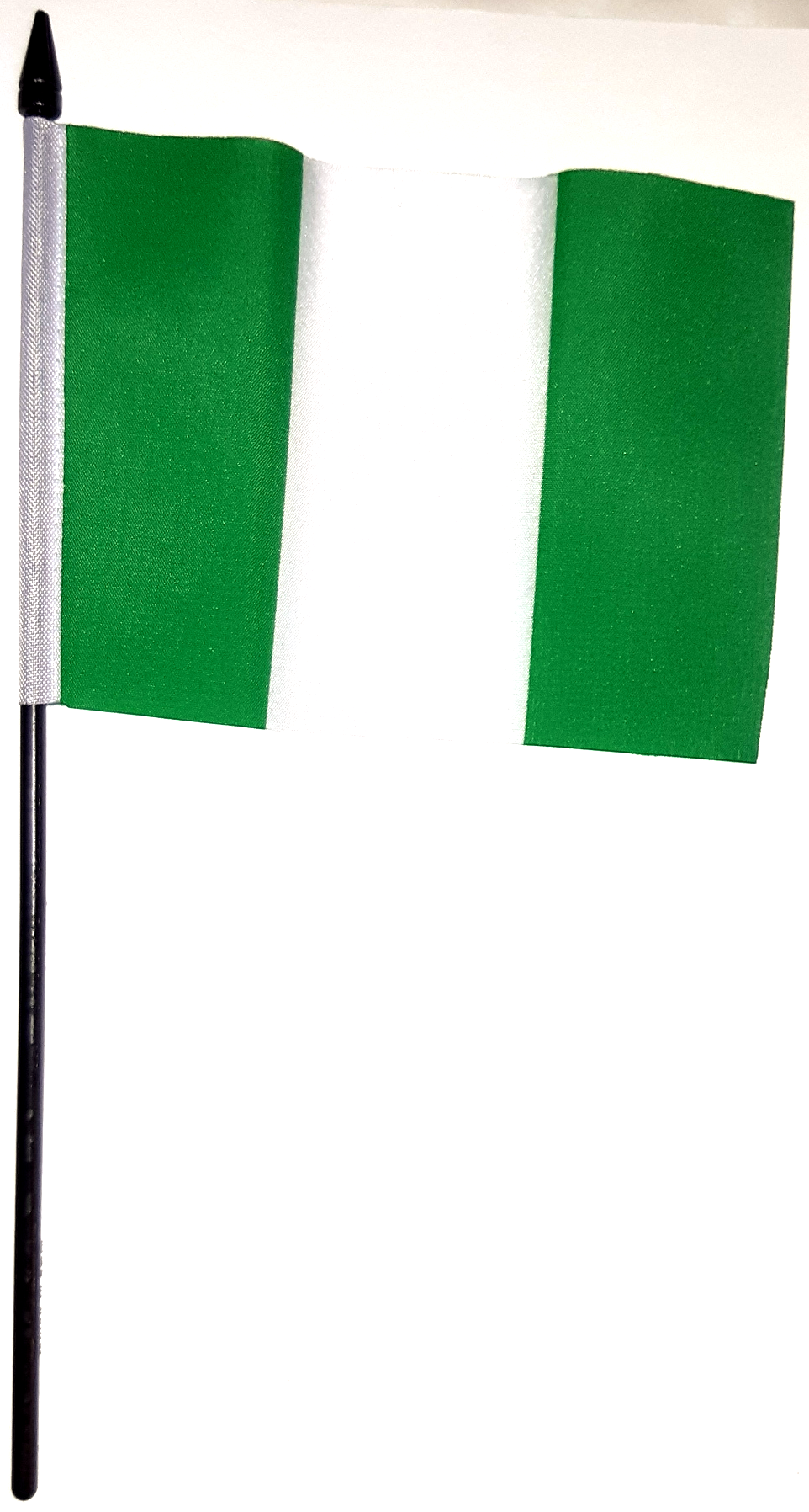 NIGERIA HANDFLAGGA 23X15CM