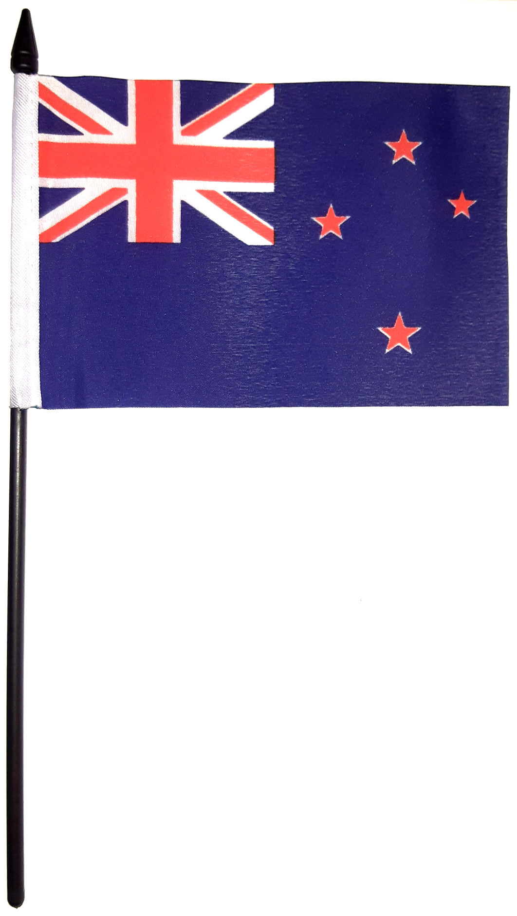 NYA ZEELAND HANDFLAGGA 23X15CM