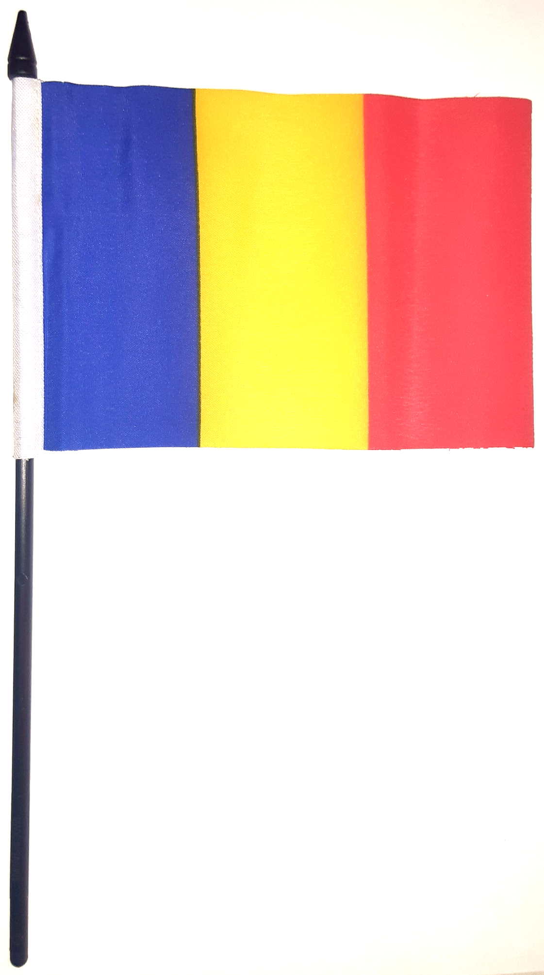 RUMÄNIEN HANDFLAGGA 23X15CM