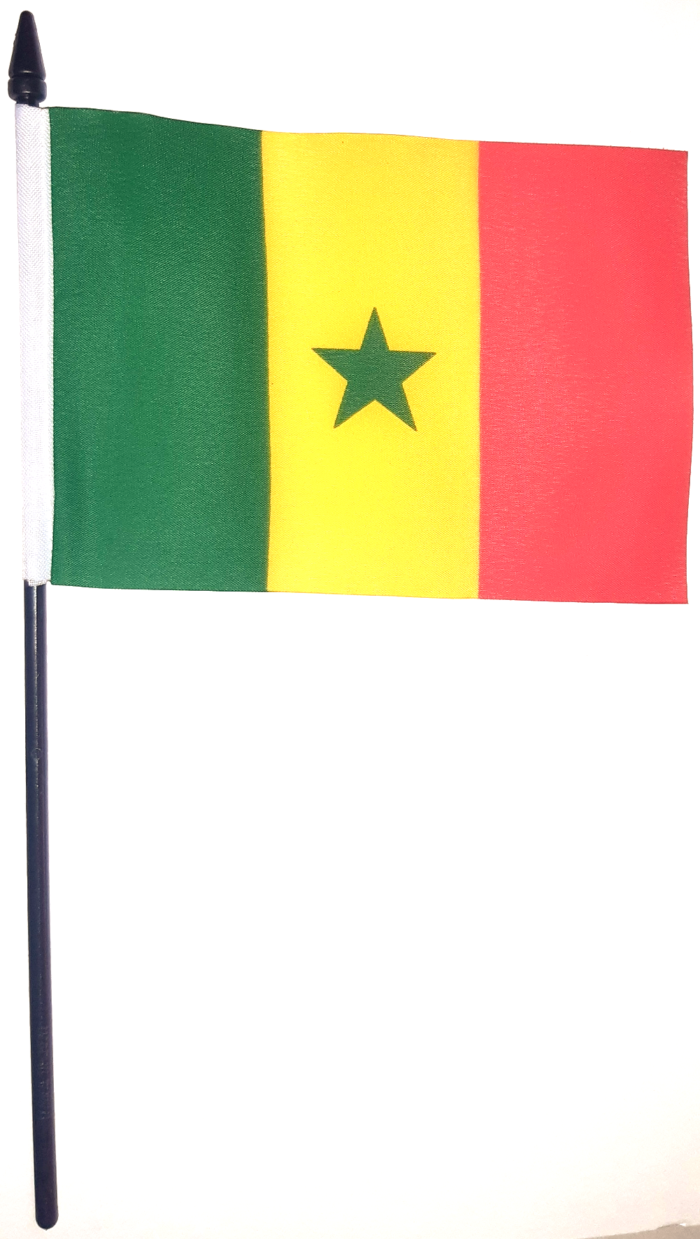 SENEGAL HANDFLAGGA 15X10CM