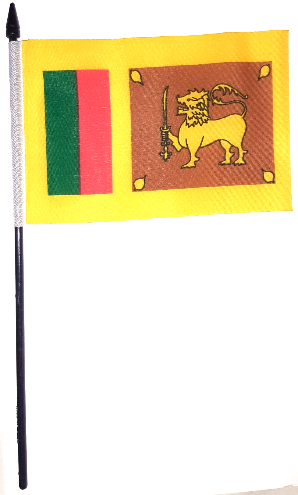 SRI LANKA HANDFLAGGA 23X15CM