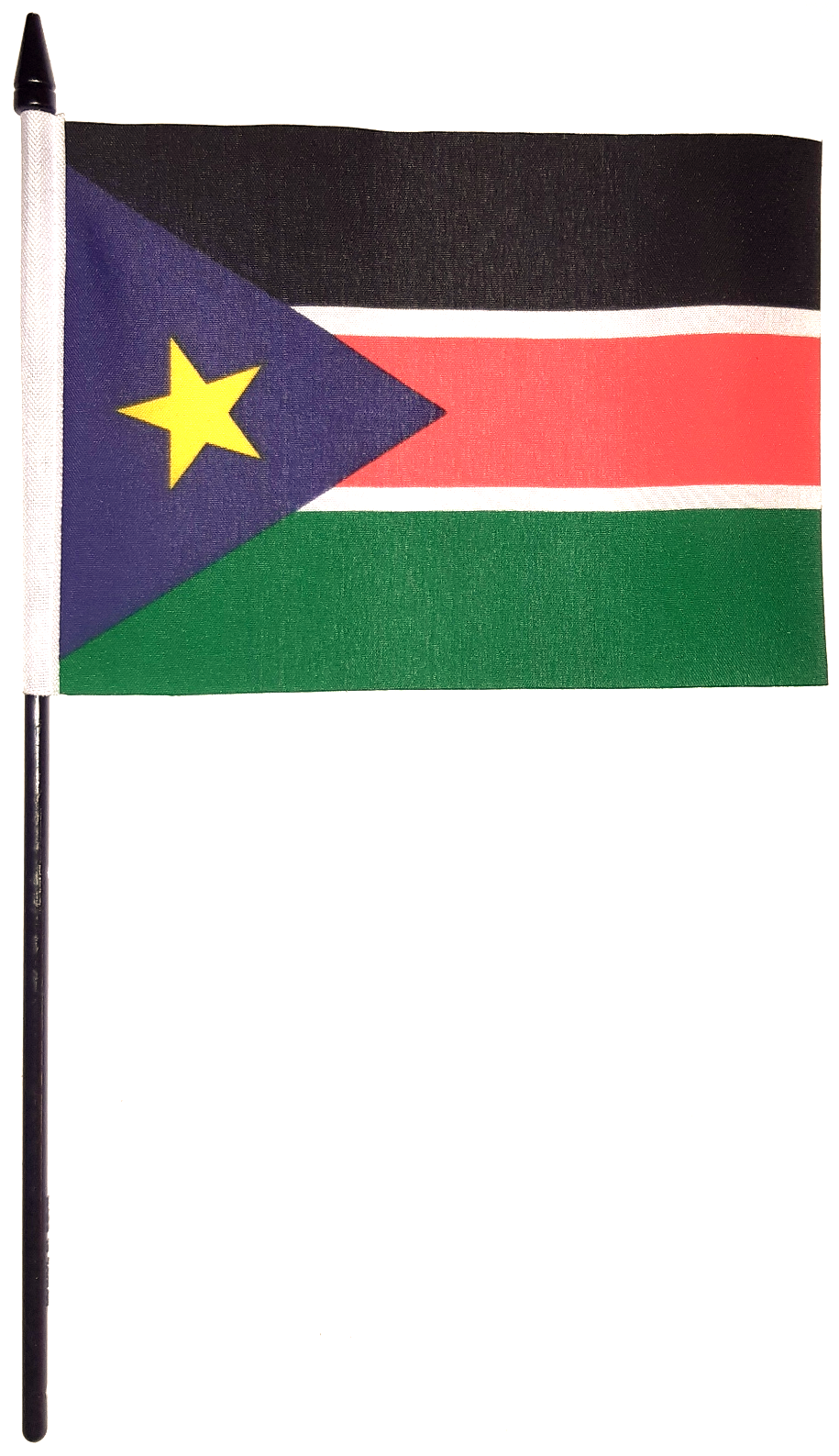 SYDSUDAN HANDFLAGGA 23X15CM