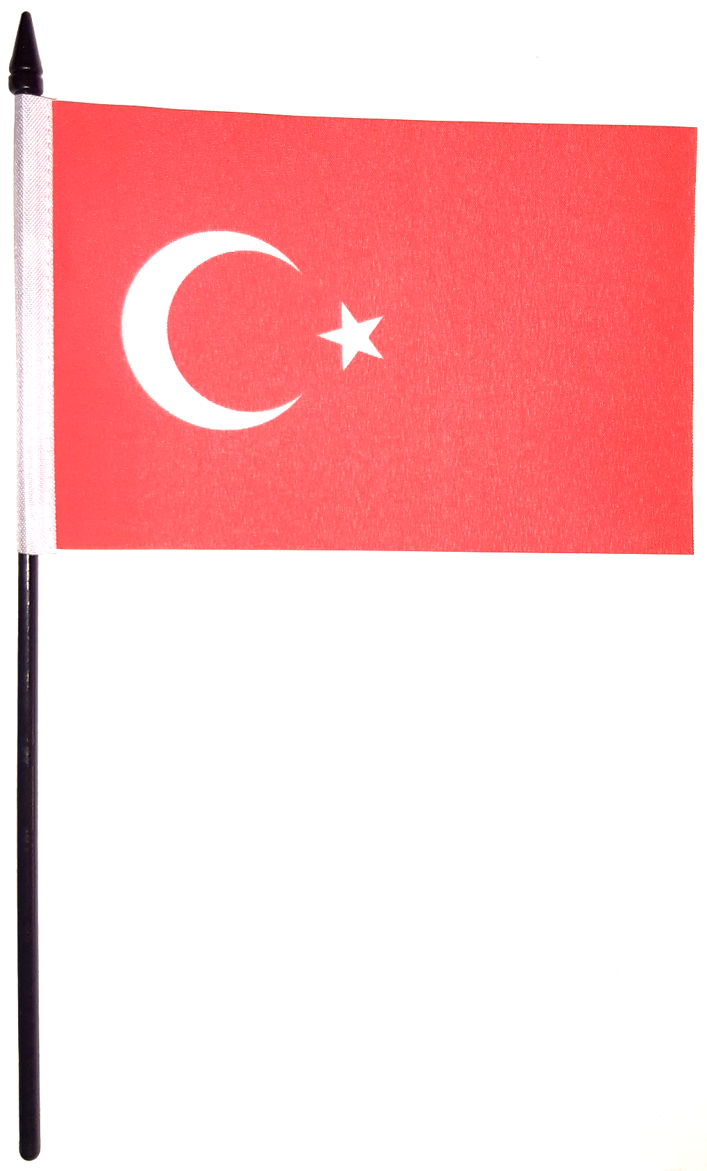 TURKIET HANDFLAGGA 15X10CM