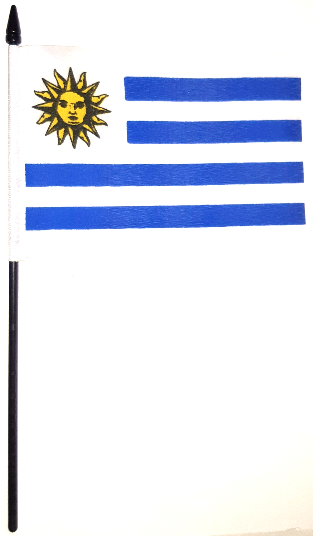 URUGUAY HANDFLAGGA 15X10CM