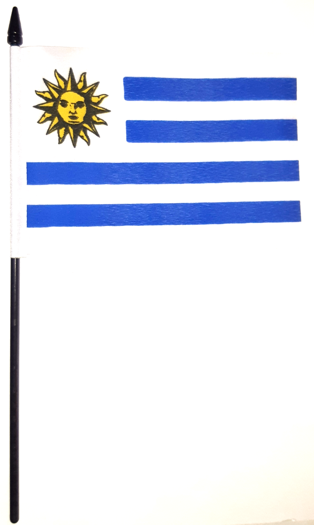 URUGUAY HANDFLAGGA 23X15CM