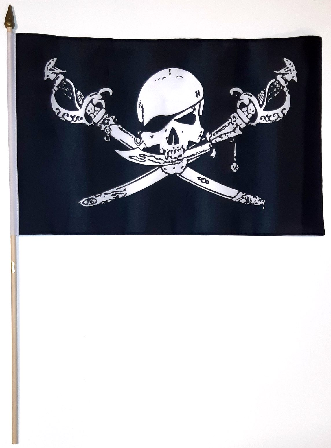 DÖSKALLEFLAGGA BRETHREN OF THE COAST HANDFLAGGA 45X30CM