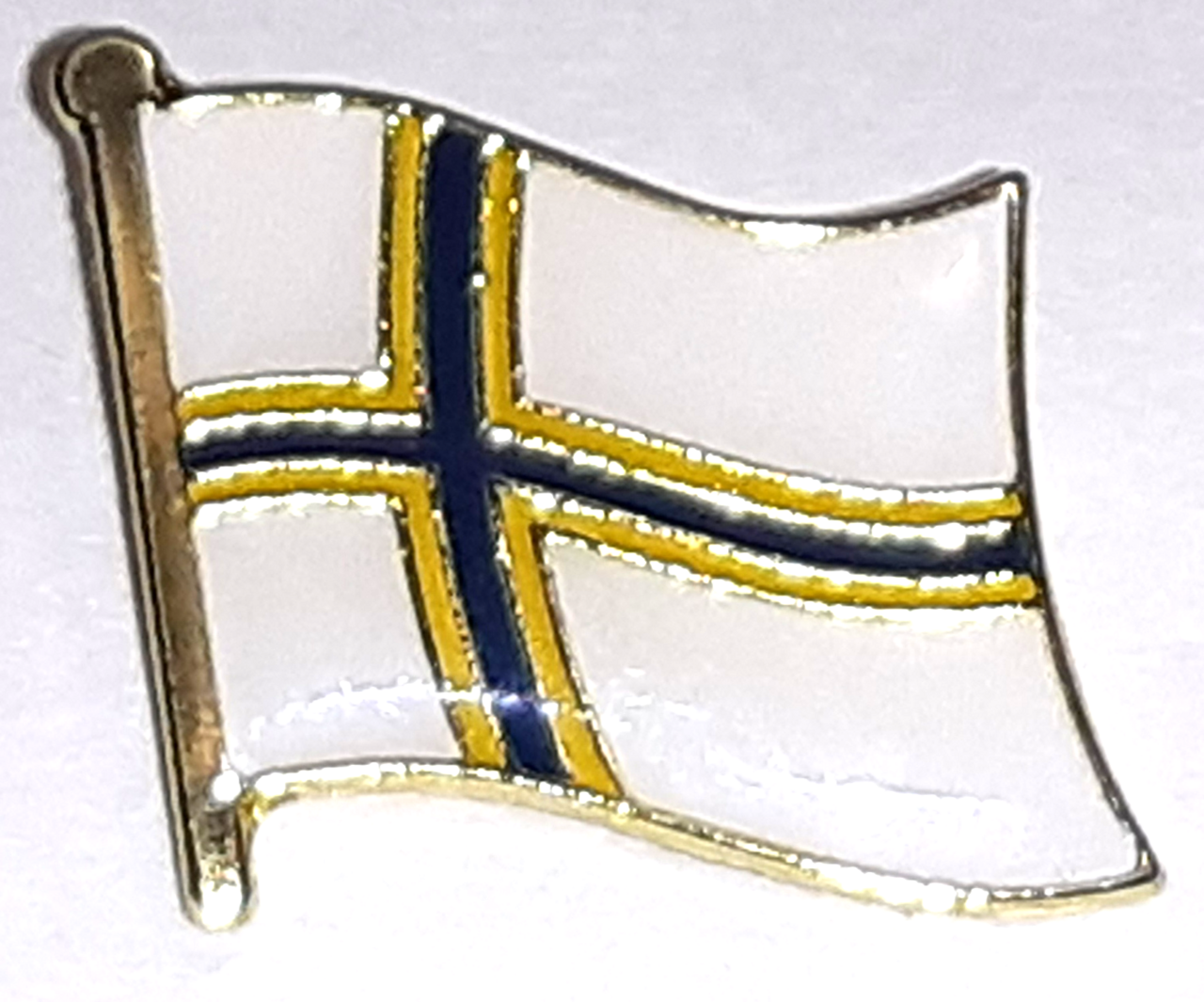 SVERIGEFINSKA FLAGGAN PIN