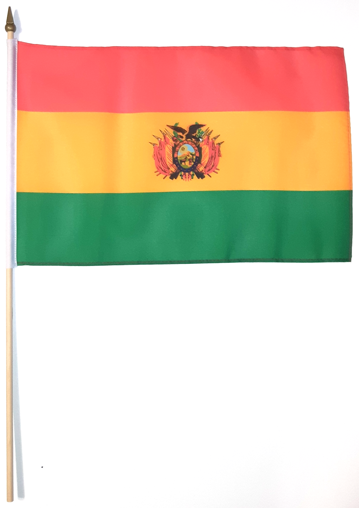 BOLIVIA HANDFLAGGA 45X30CM