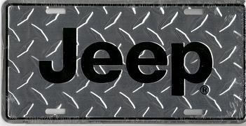 JEEP PLÅTSKYLT 30x15cm