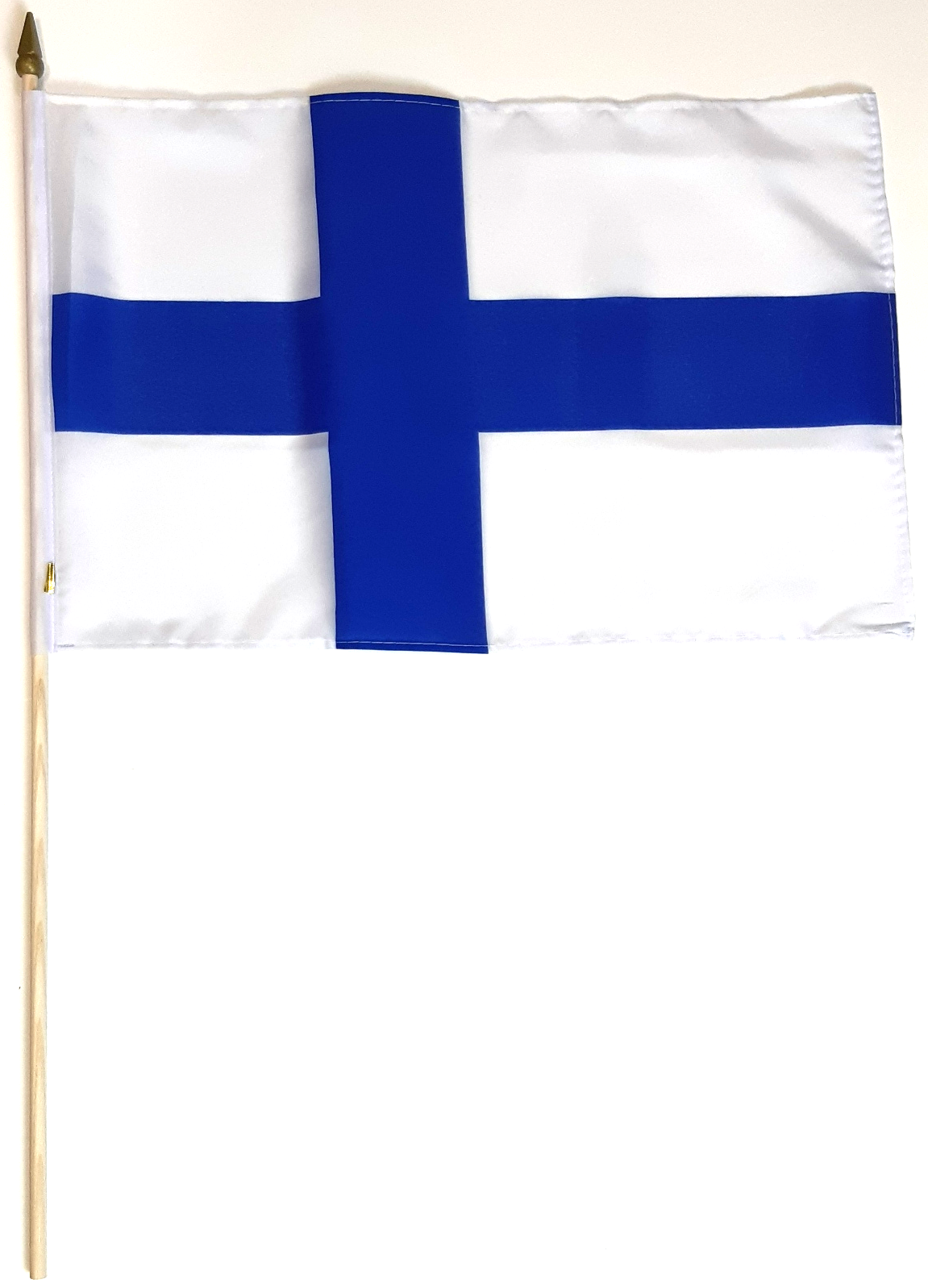 FINLAND HANDFLAGGA 45X30CM