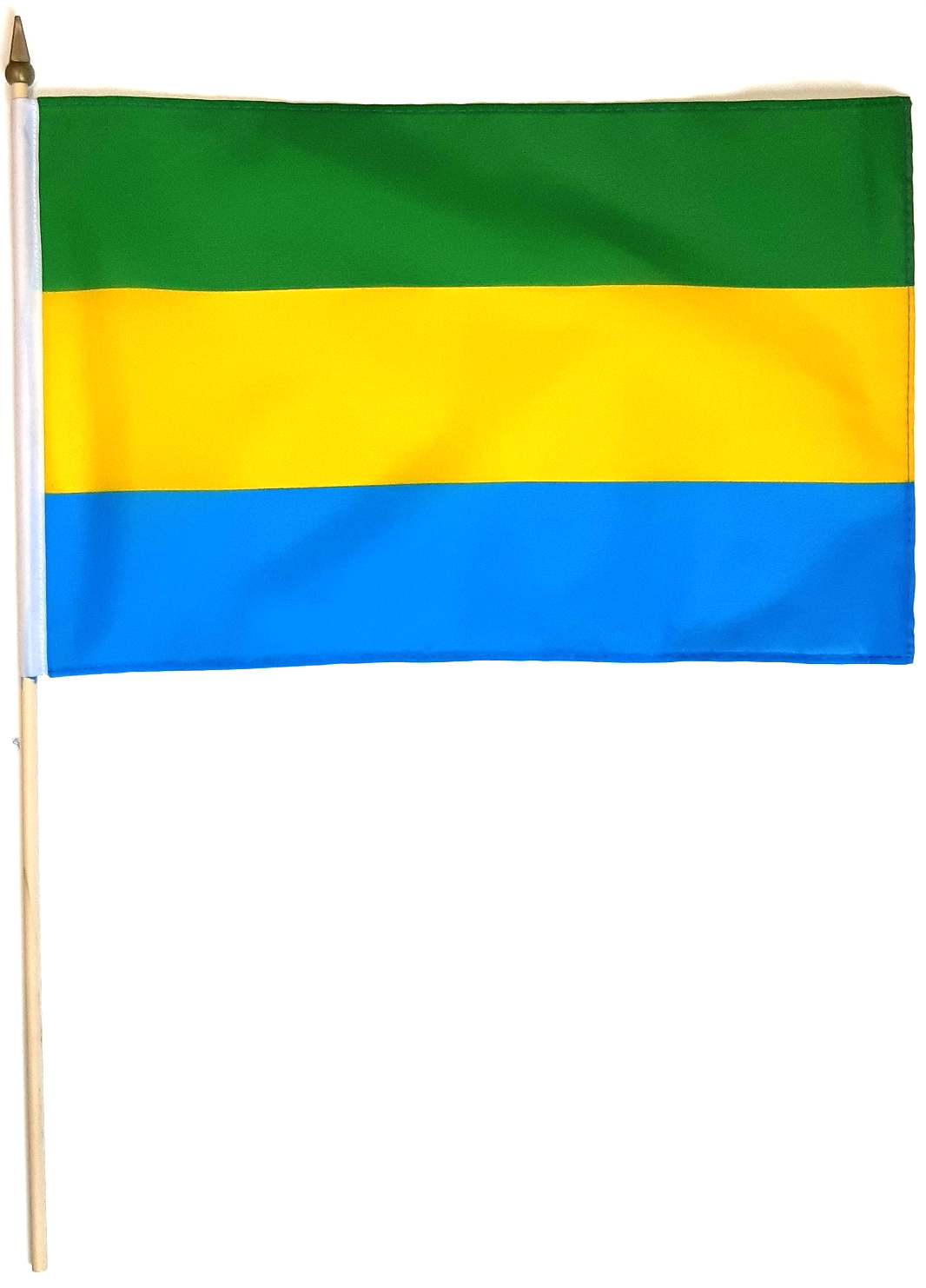 GABON HANDFLAGGA 45X30CM