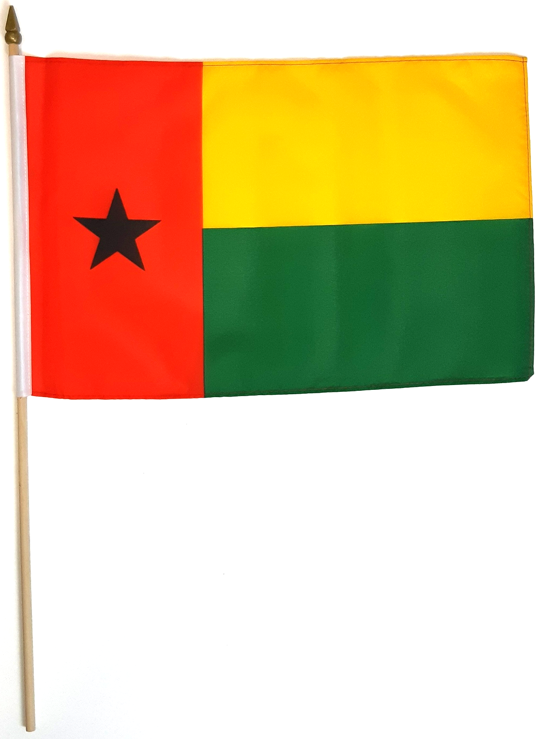 GUINEA-BISSAU HANDFLAGGA 45X30CM