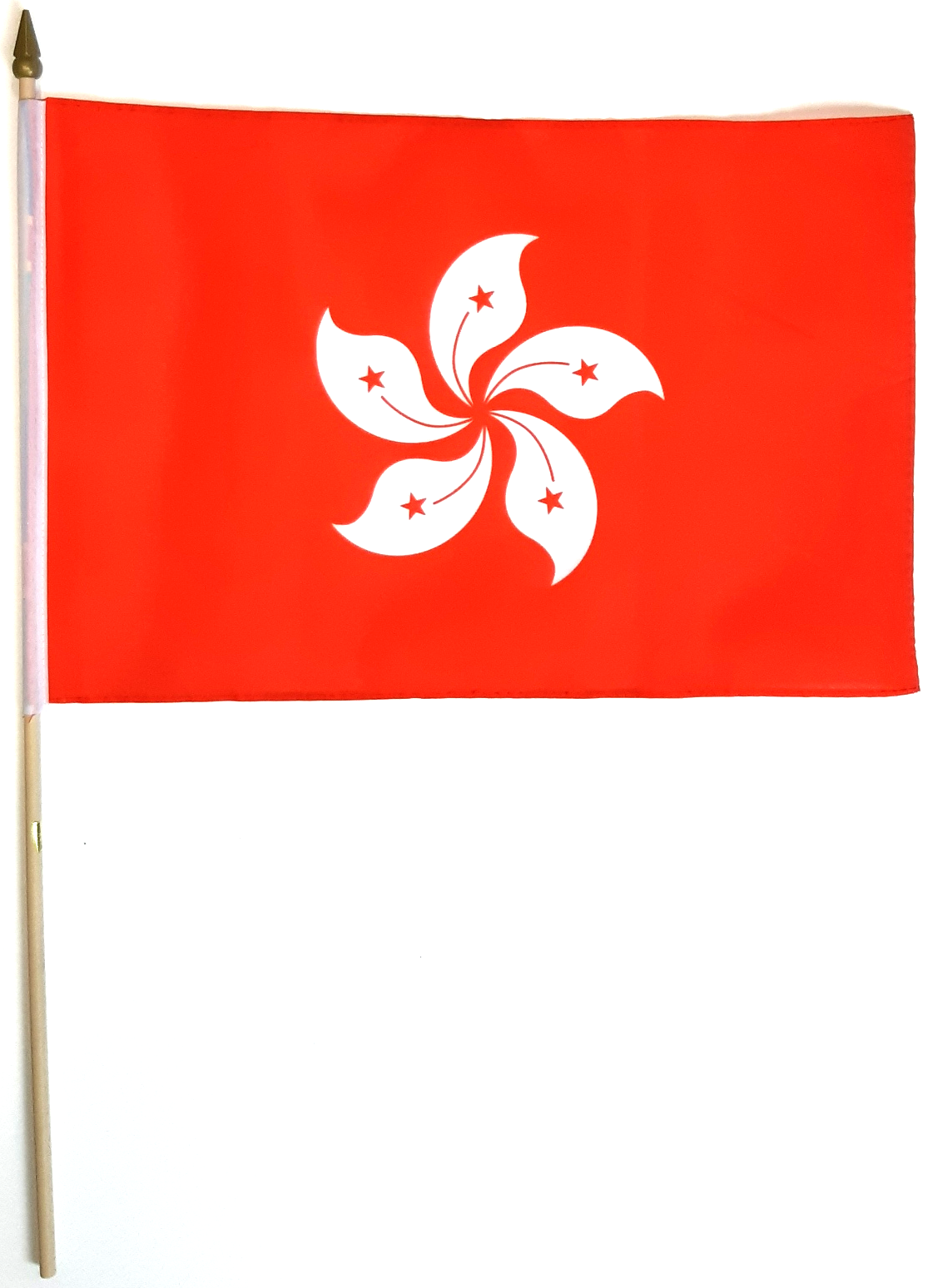 HONG KONG HANDFLAGGA 45X30CM