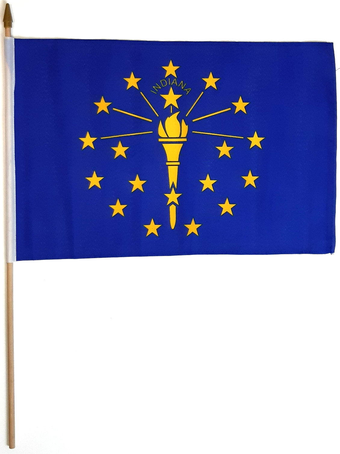 INDIANA HANDFLAGGA 45X30CM