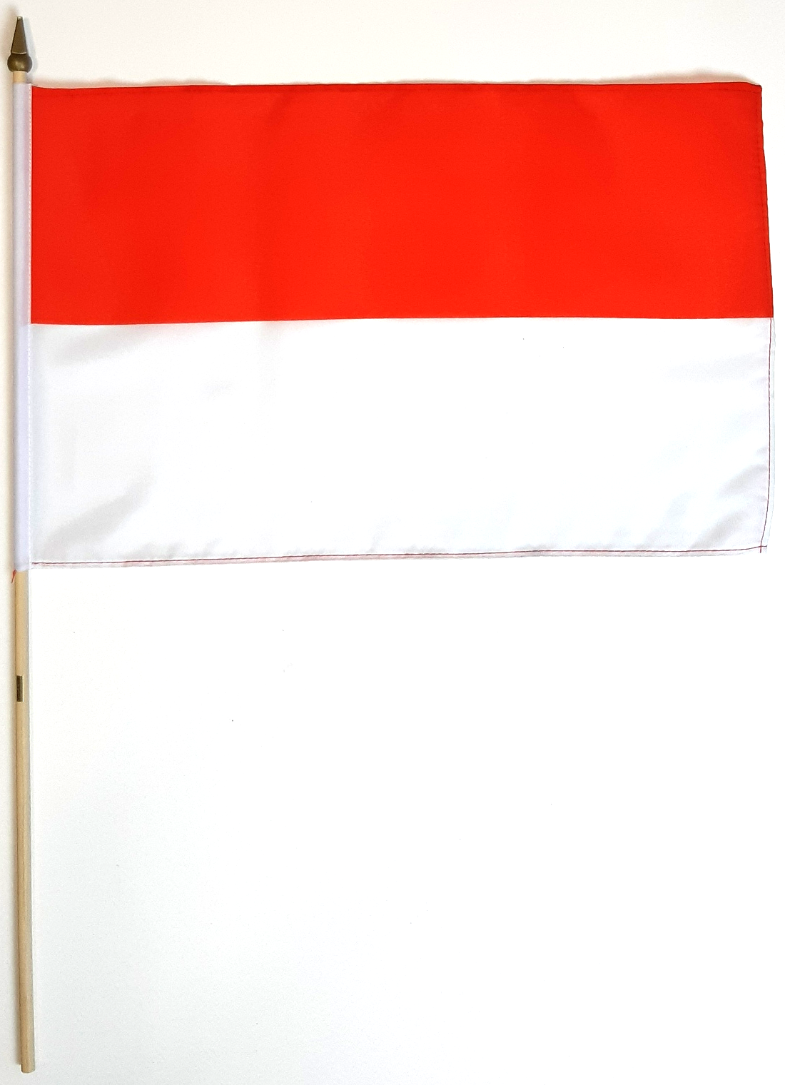 INDONESIEN HANDFLAGGA 45X30CM