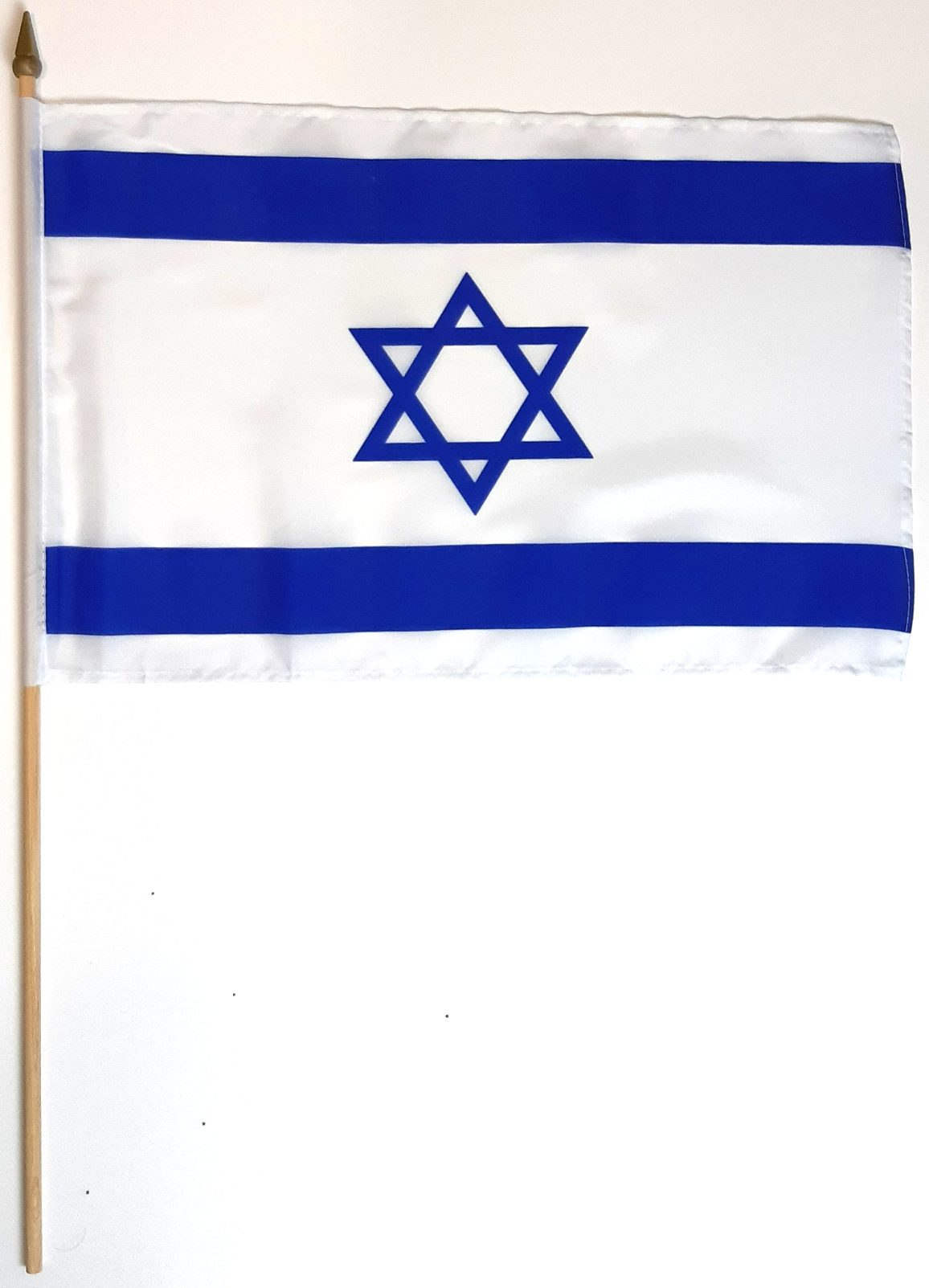 ISRAEL HANDFLAGGA 45X30CM