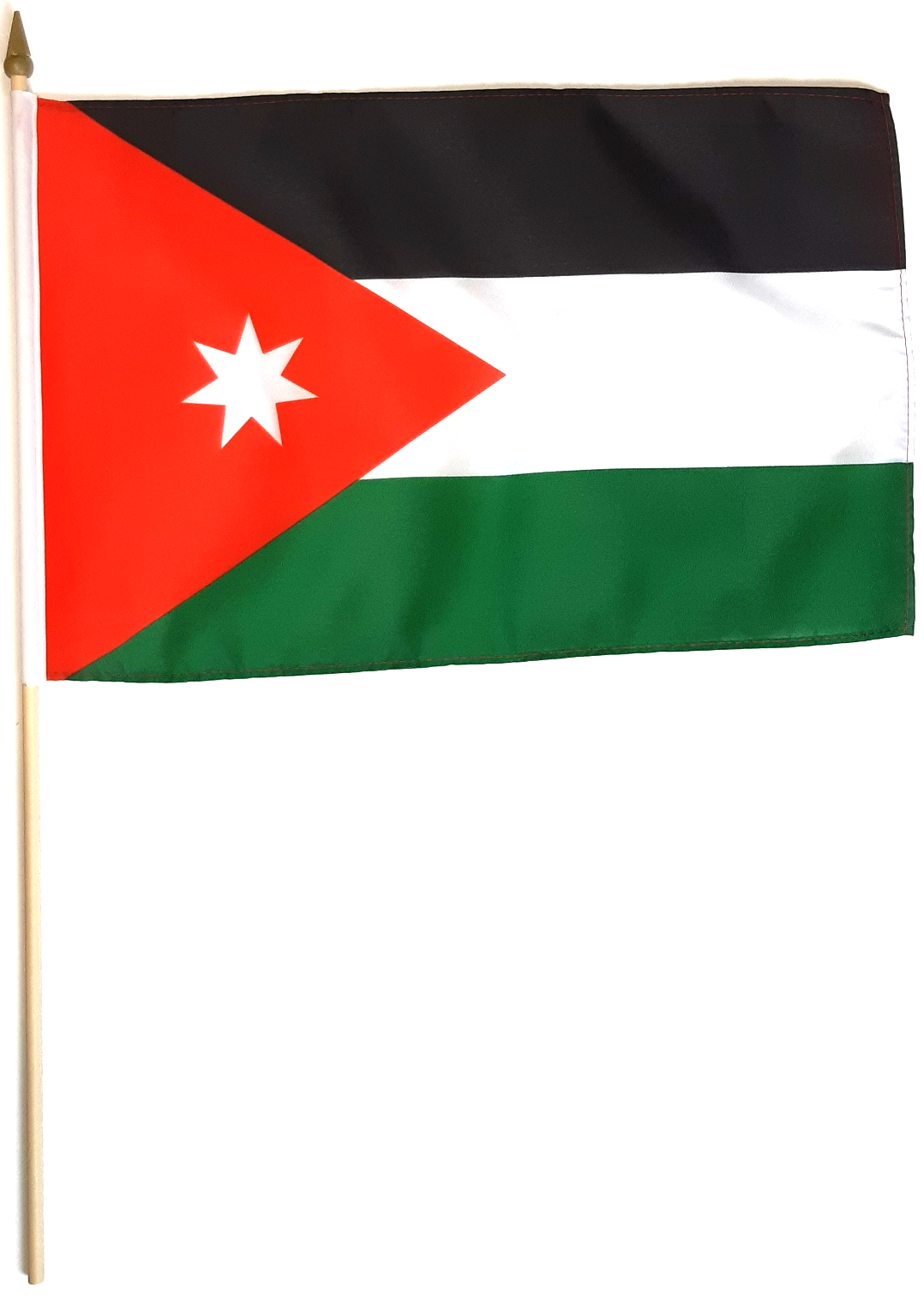 JORDANIEN HANDFLAGGA 45X30CM