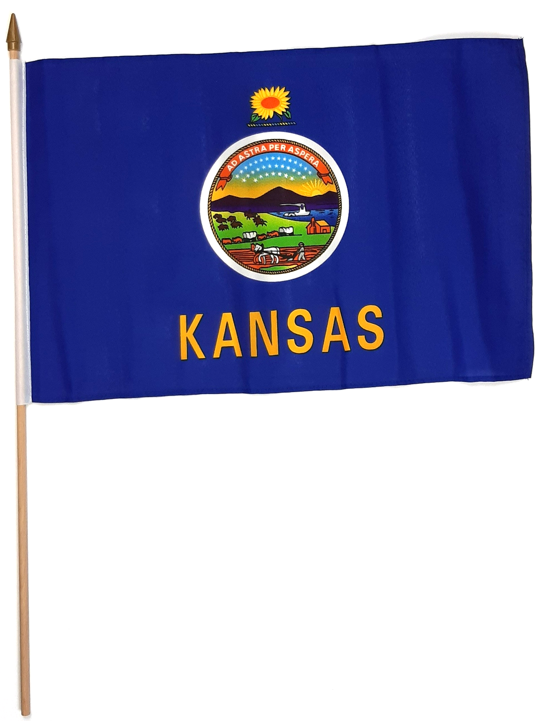 KANSAS HANDFLAGGA 45X30CM