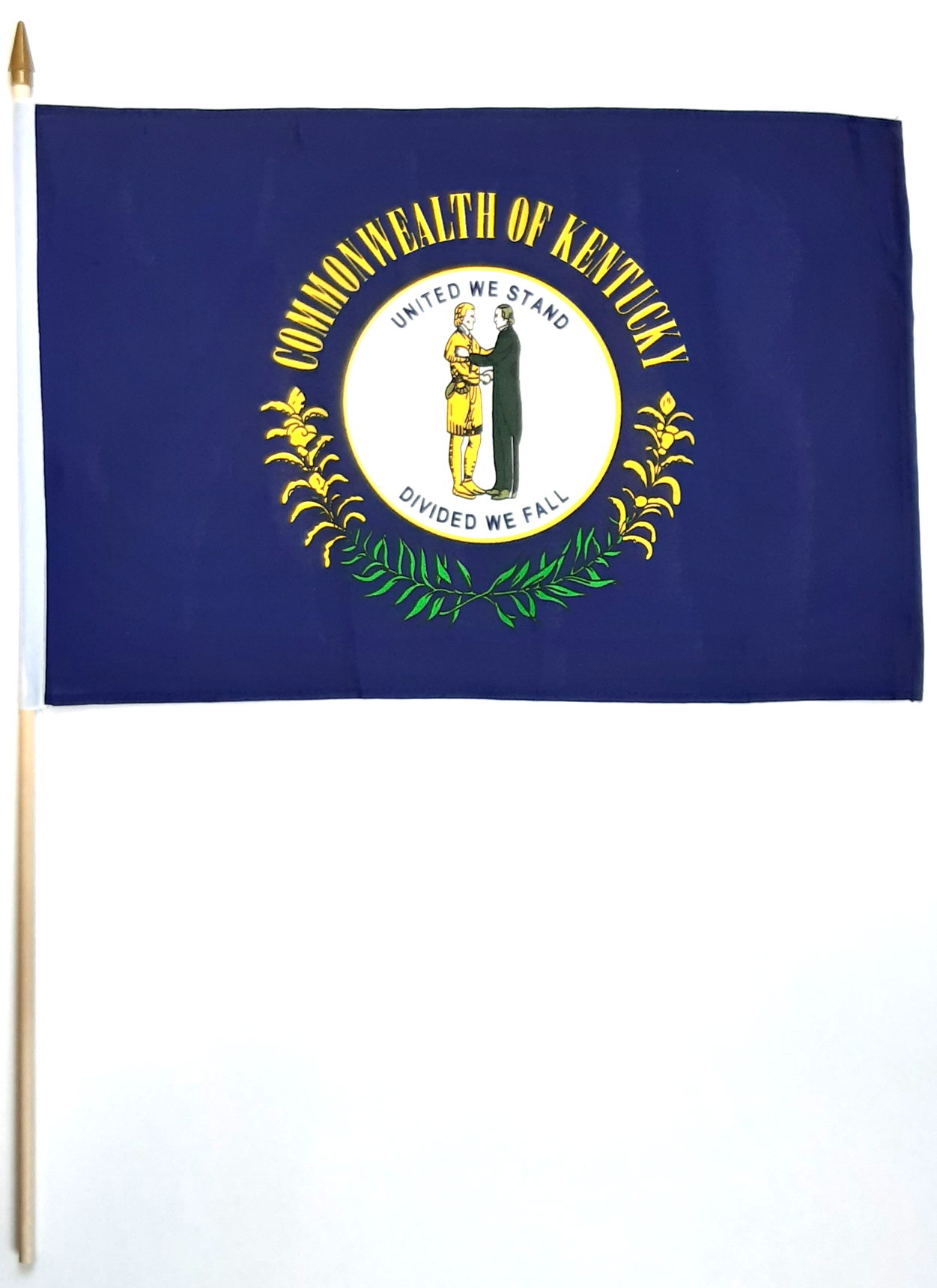 KENTUCKY HANDFLAGGA 45X30CM