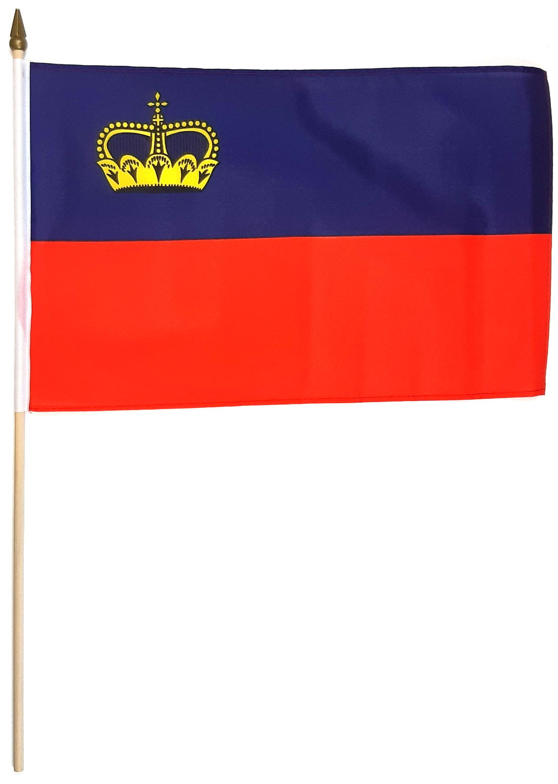 LIECHTENSTEIN HANDFLAGGA 45X30CM