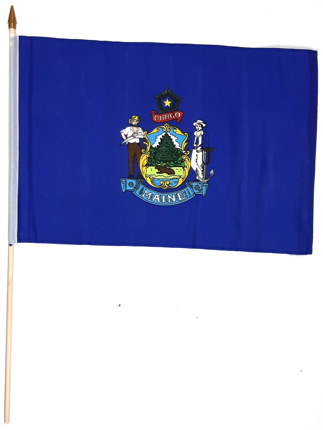 MAINE HANDFLAGGA 45X30CM