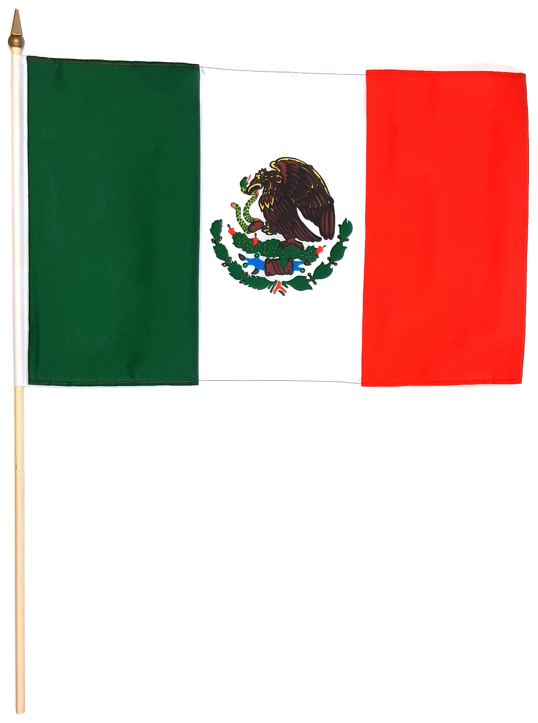 MEXICO HANDFLAGGA 45X30CM