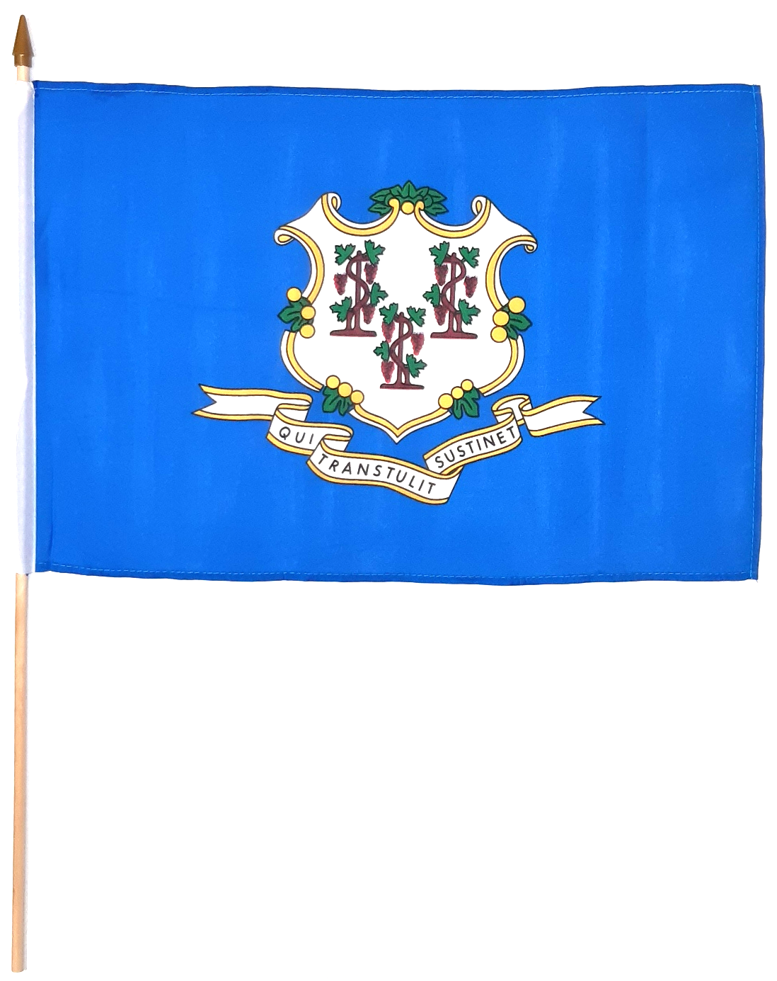 CONNECTICUT HANDFLAGGA 45X30CM