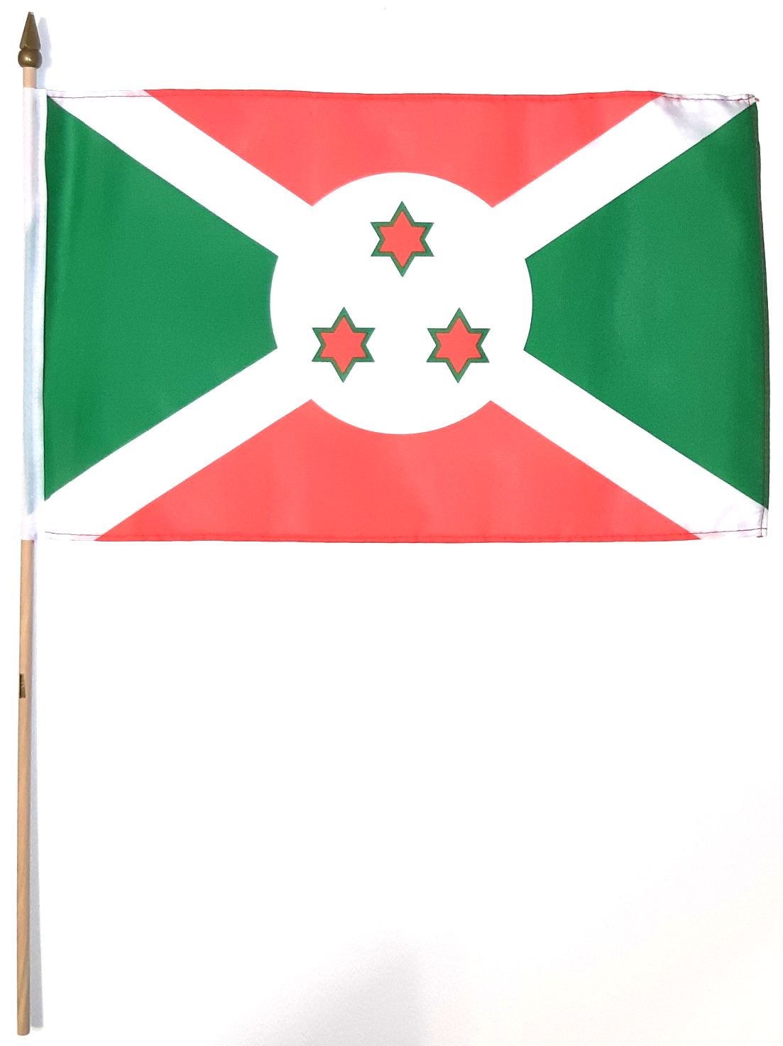 BURUNDI HANDFLAGGA 45X30CM