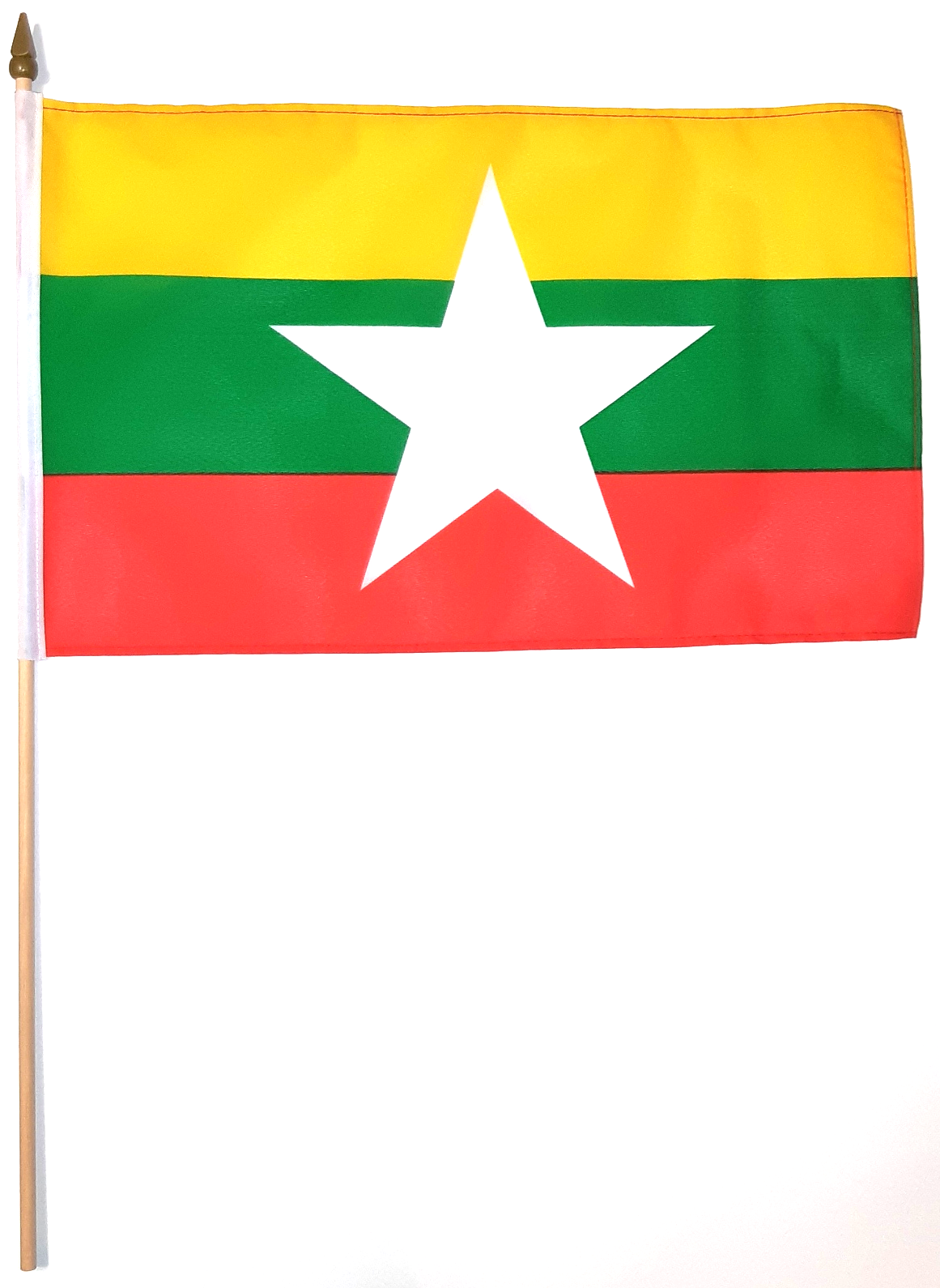 BURMA HANDFLAGGA 45X30CM