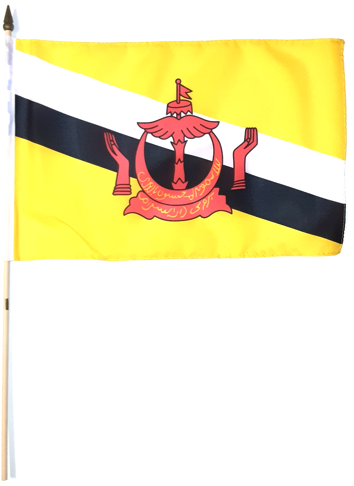 BRUNEI HANDFLAGGA 45X30CM