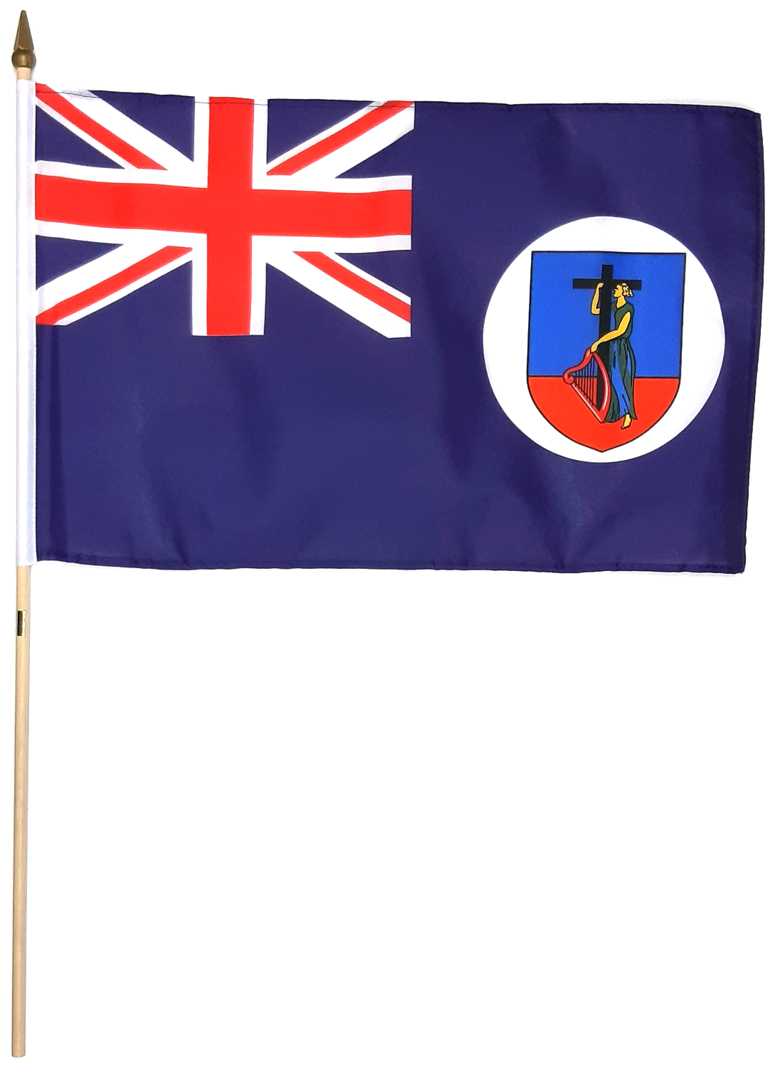 MONTSERRAT HANDFLAGGA 45X30CM