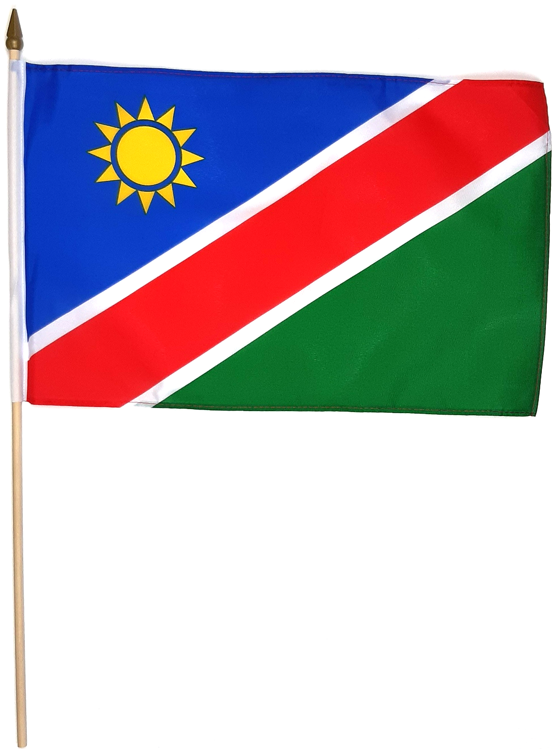 NAMIBIA HANDFLAGGA 45X30CM