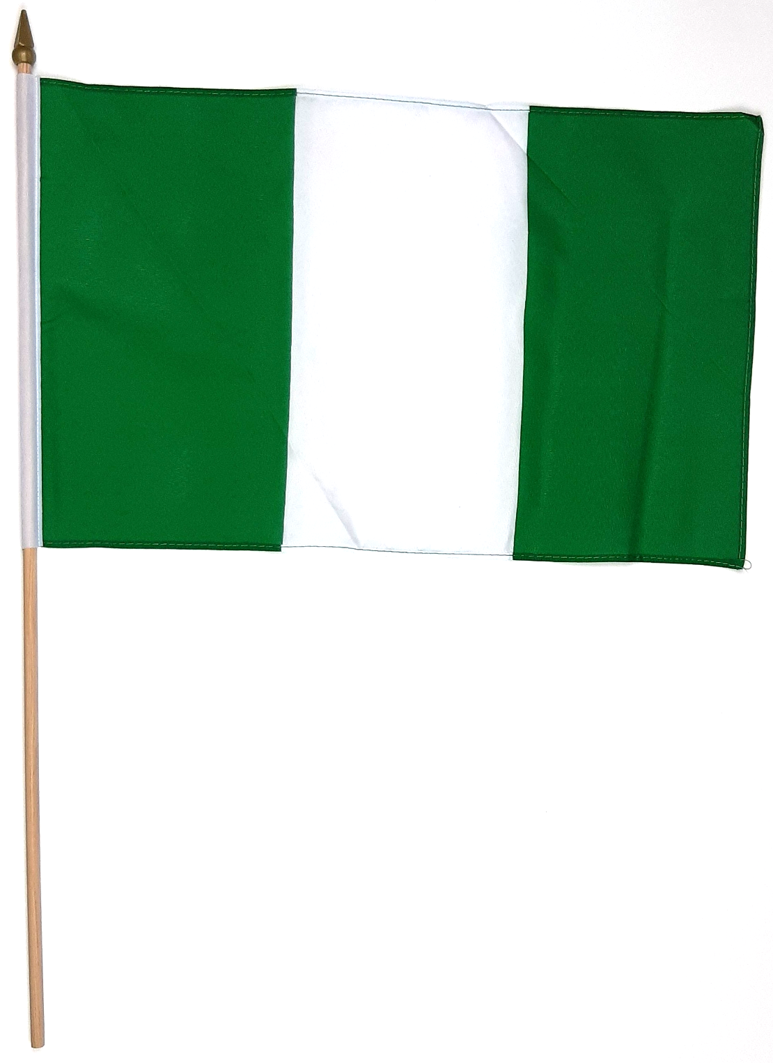 NIGERIA HANDFLAGGA 45X30CM