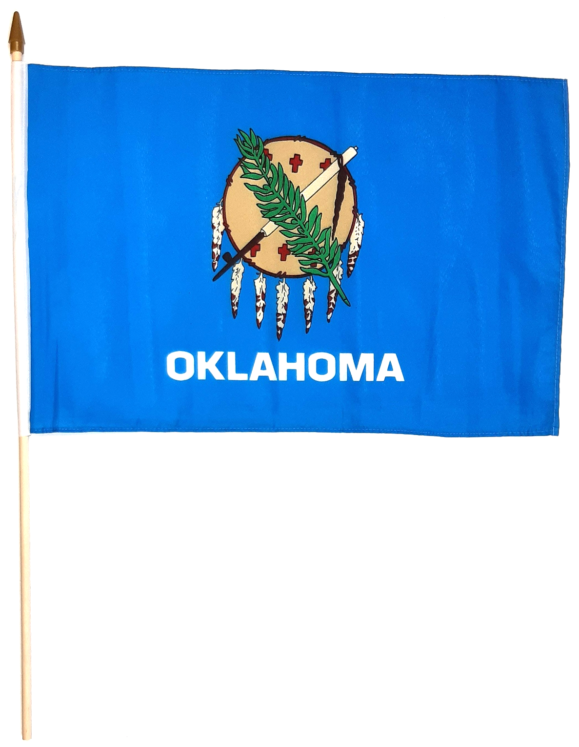 OKLAHOMA HANDFLAGGA 45X30CM