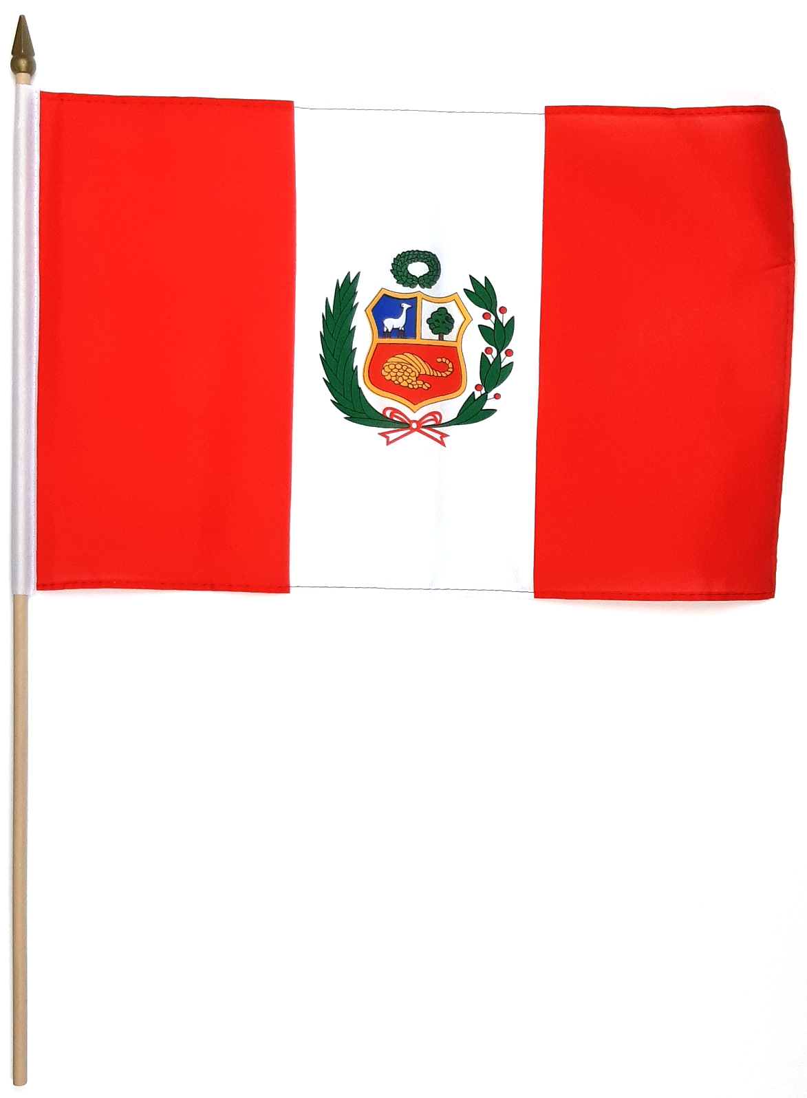 PERU HANDFLAGGA 45X30CM