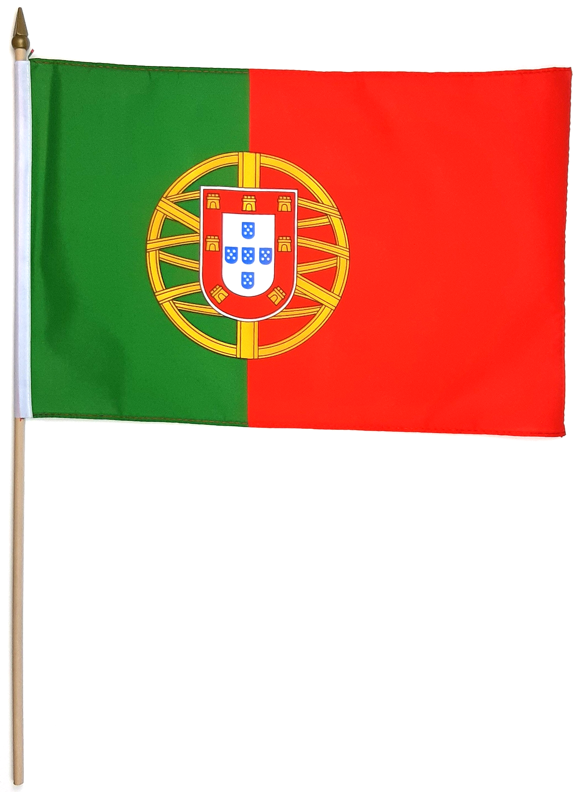 PORTUGAL HANDFLAGGA 45X30CM