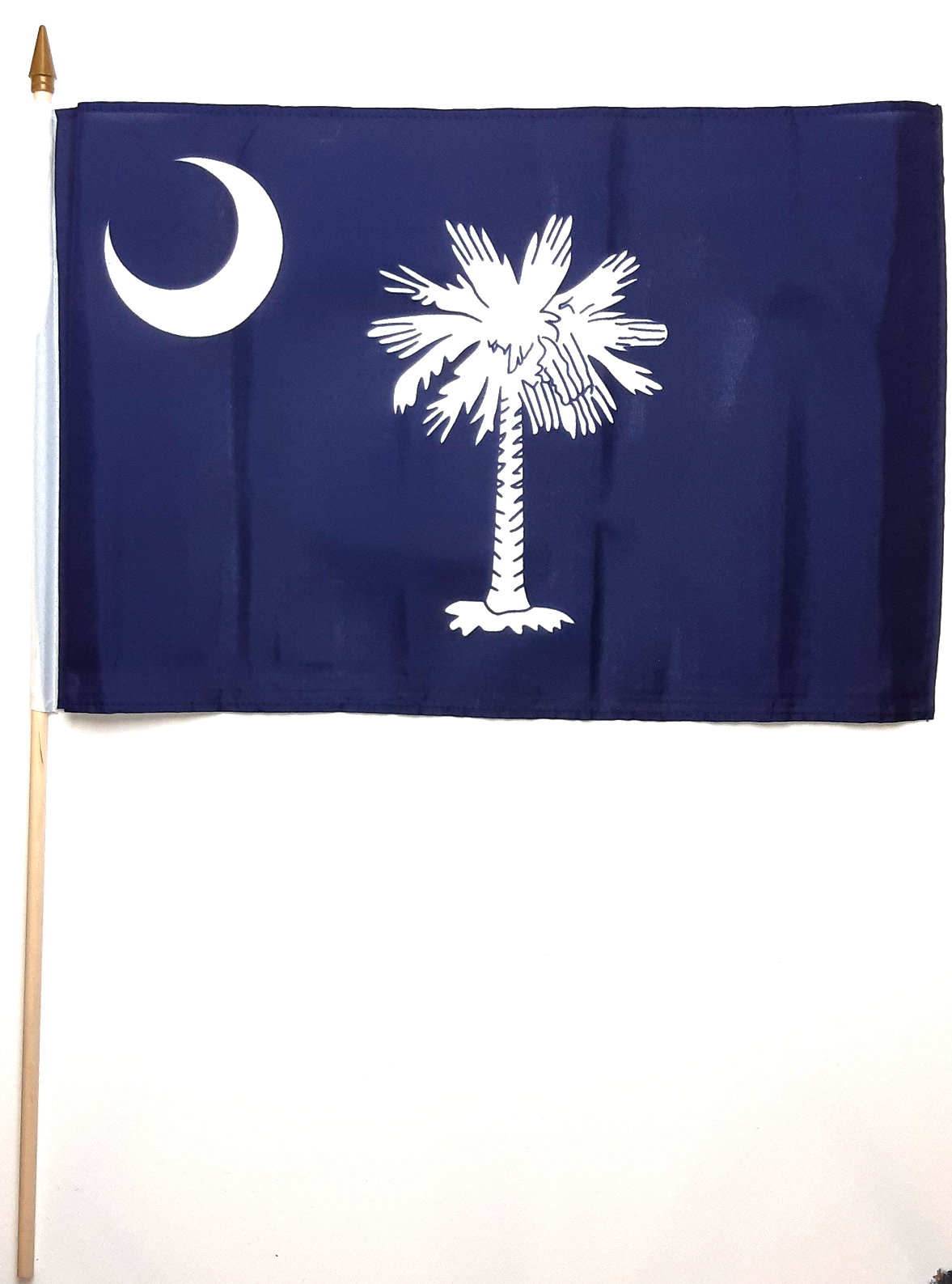 SOUTH CAROLINA HANDFLAGGA 45X30CM