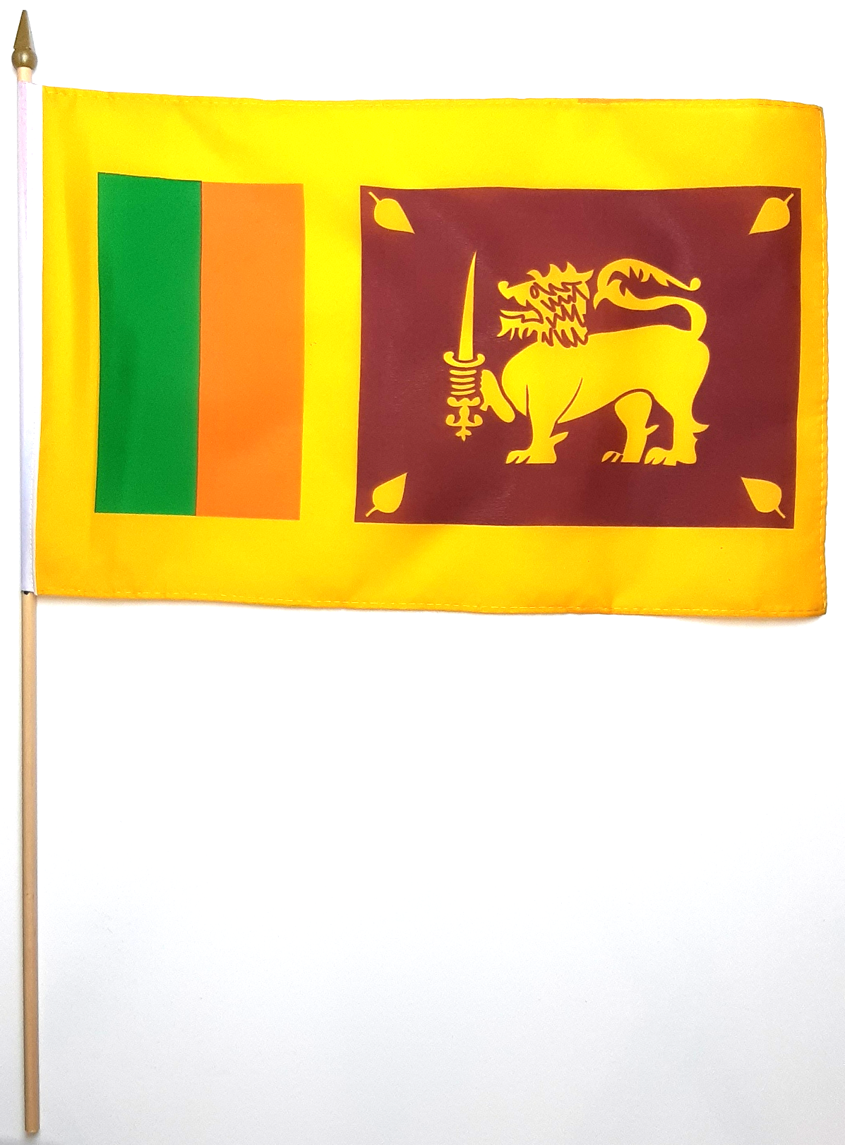 SRI LANKA HANDFLAGGA 45X30CM