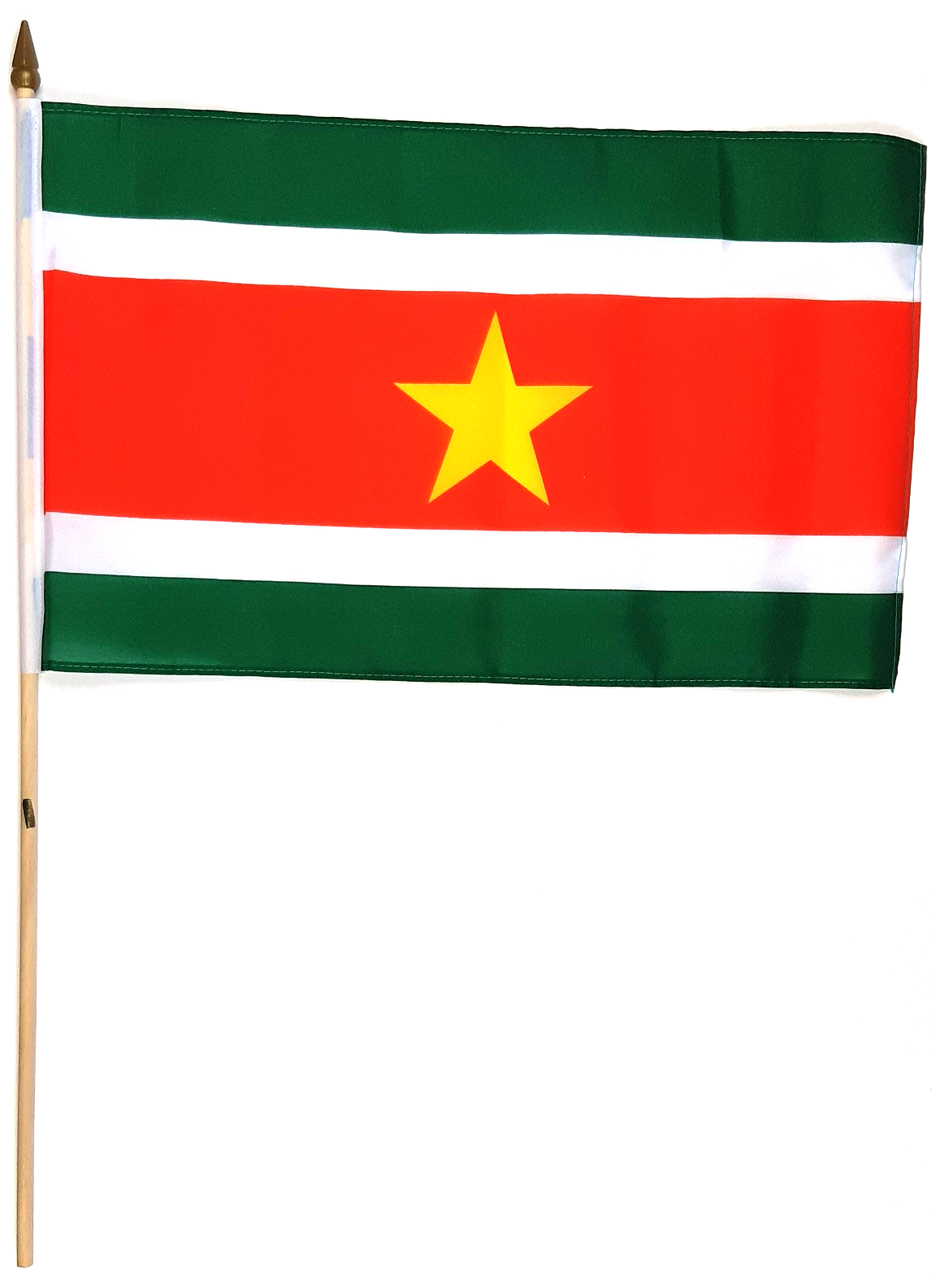 SURINAM HANDFLAGGA 45X30CM