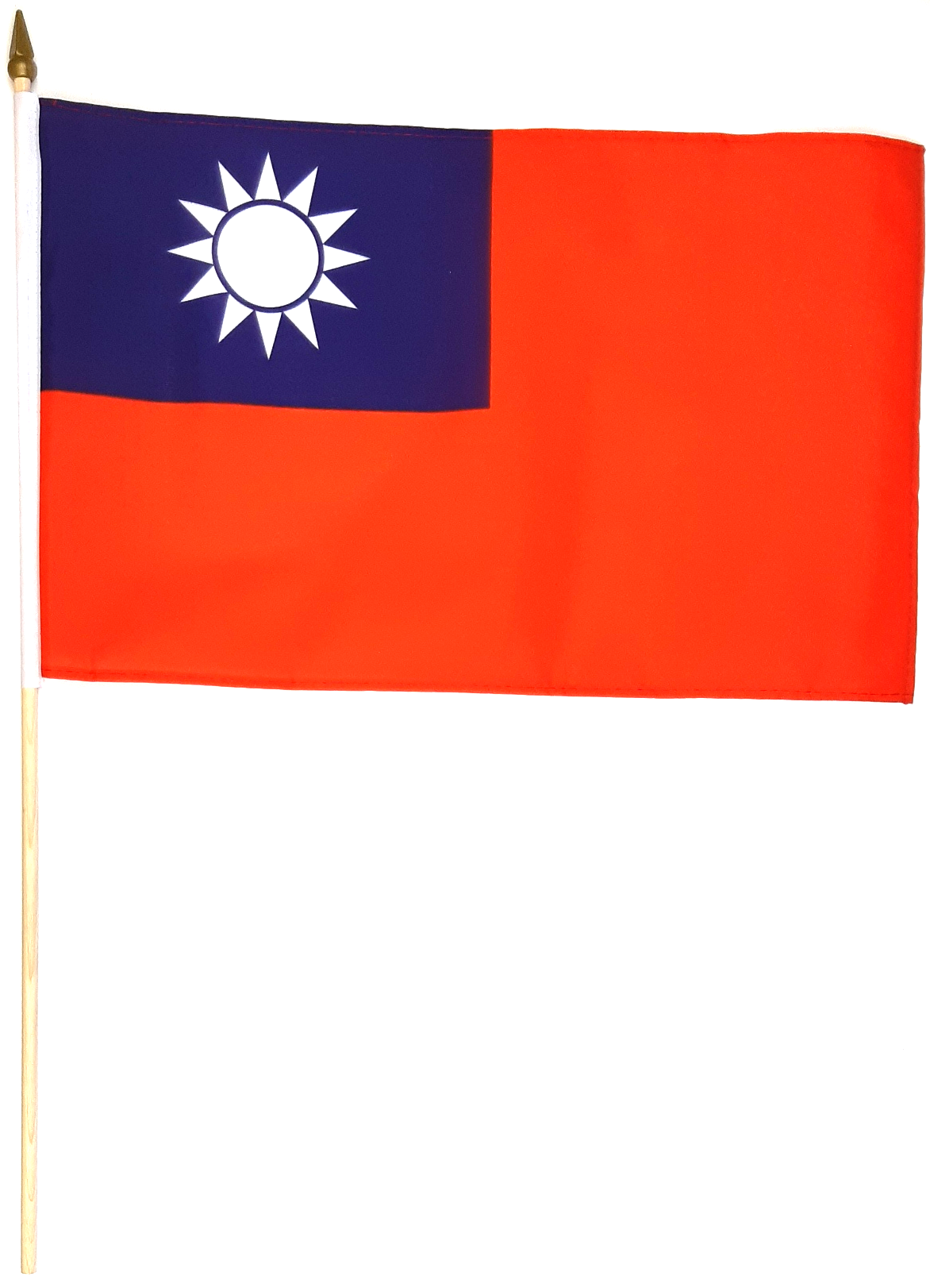 TAIWAN HANDFLAGGA 45X30CM