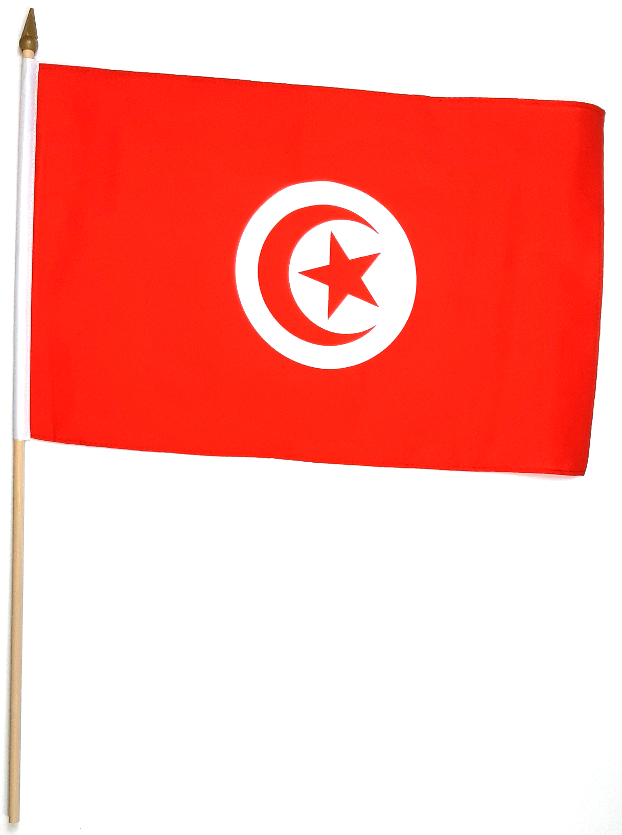 TUNISIEN HANDFLAGGA 45X30CM