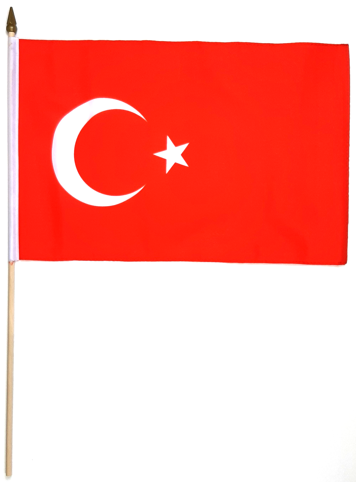 TURKIET HANDFLAGGA 45X30CM