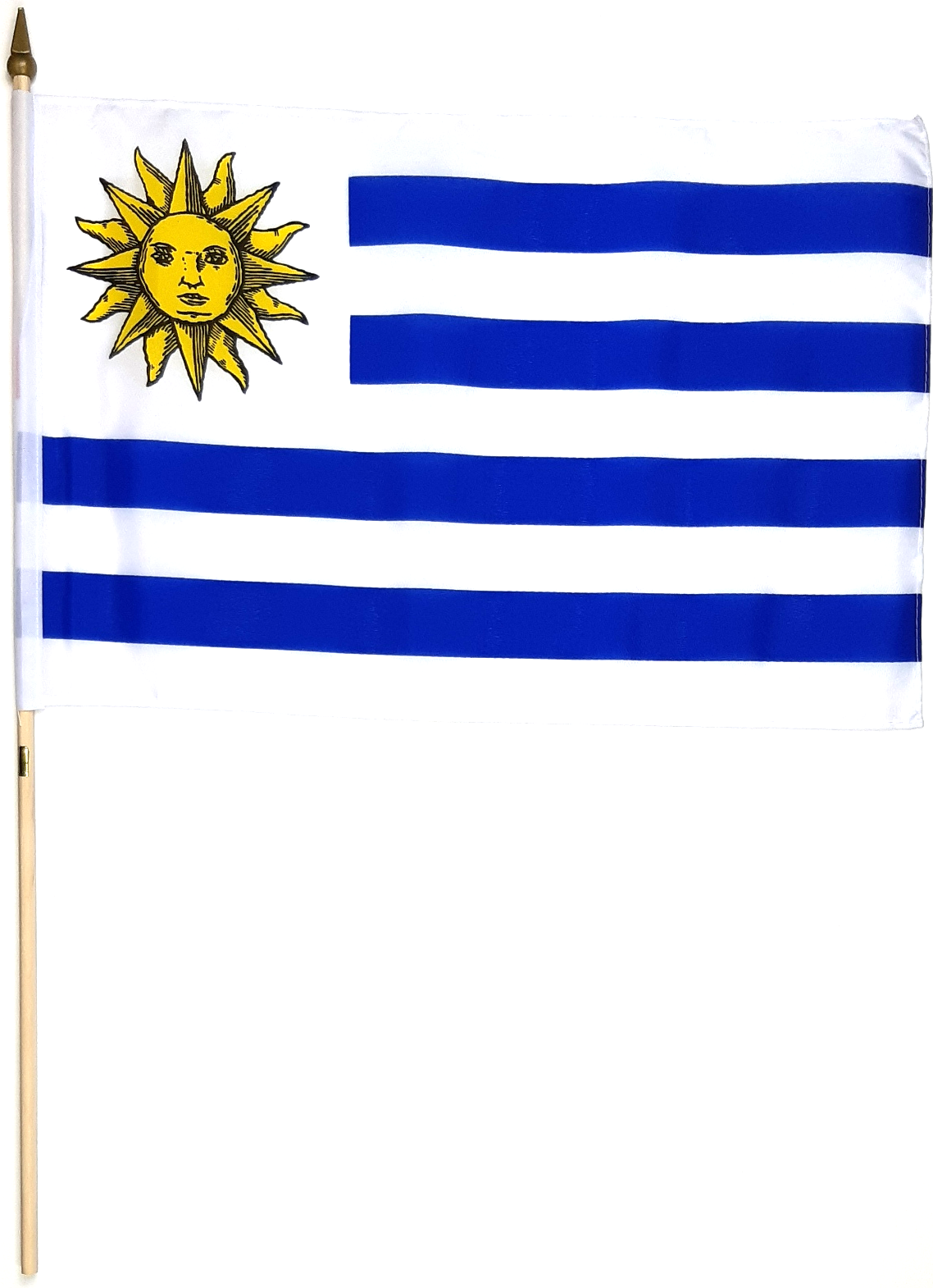 URUGUAY HANDFLAGGA 45X30CM