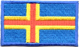 ÅLAND TYGMÄRKE 65x38mm