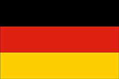 TYSKLAND FLAGGA 150x90CM